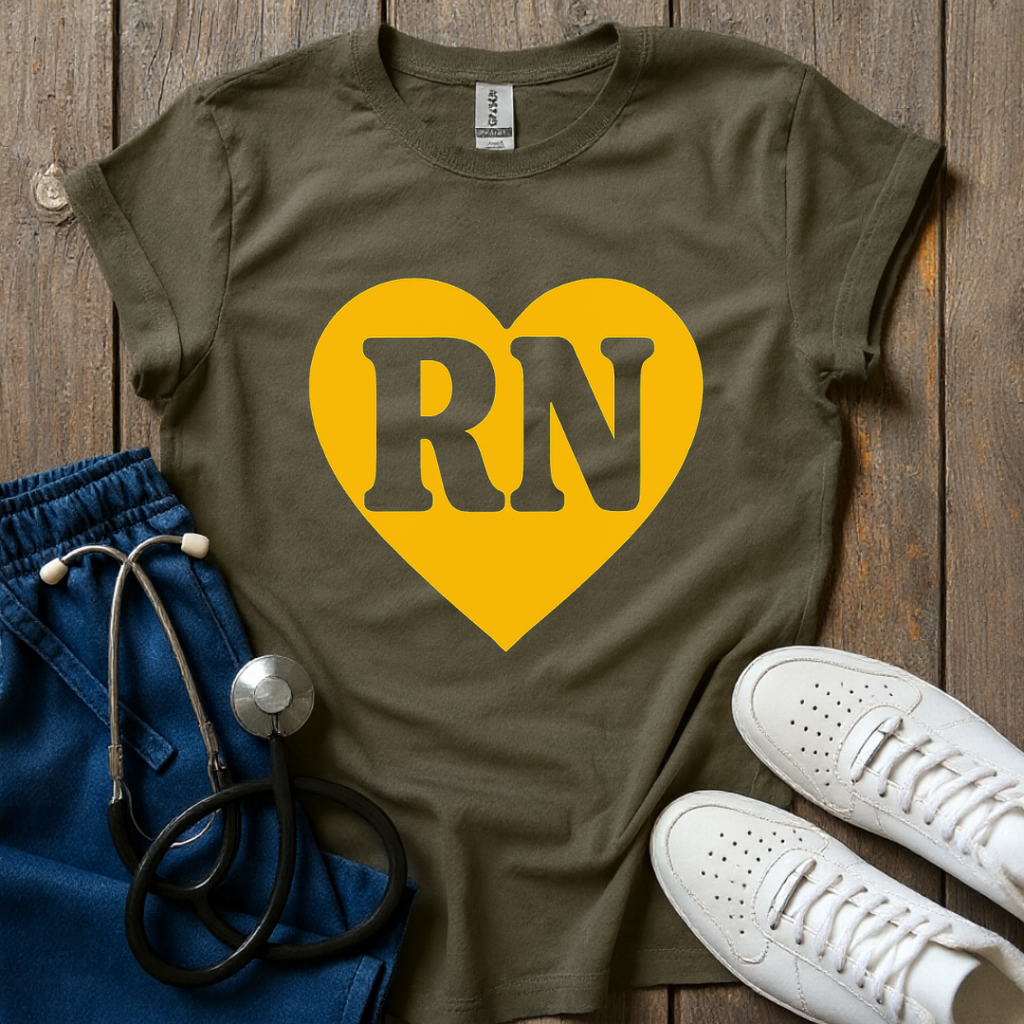 Yellow Heart T-Shirt