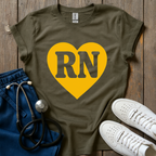 Yellow Heart T-Shirt