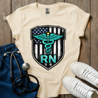 Teal RN Shield T-Shirt