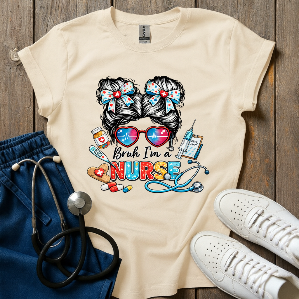 Bruh I’m a Nurse T-Shirt
