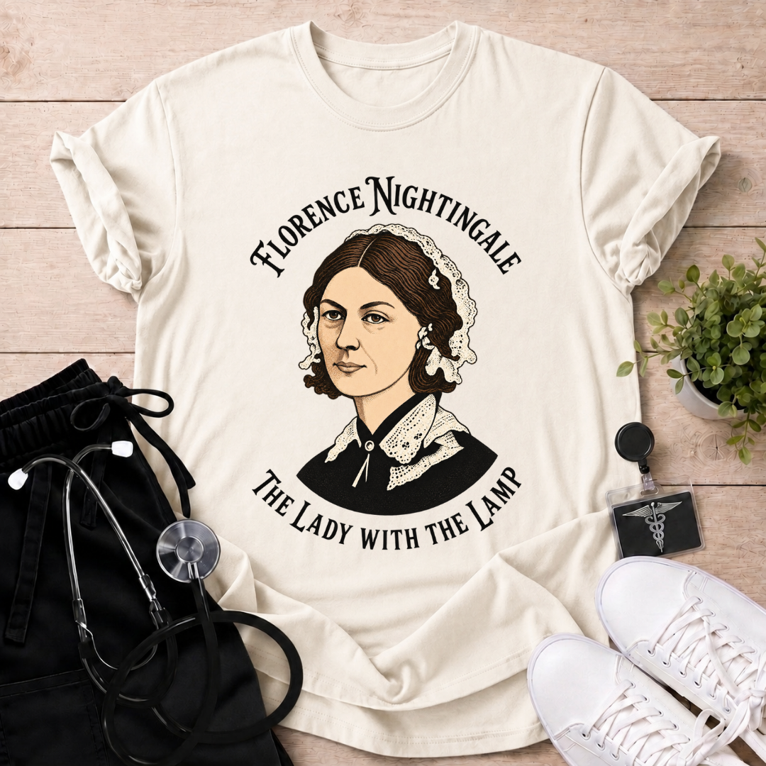 The Lady With The Lamp T-Shirt