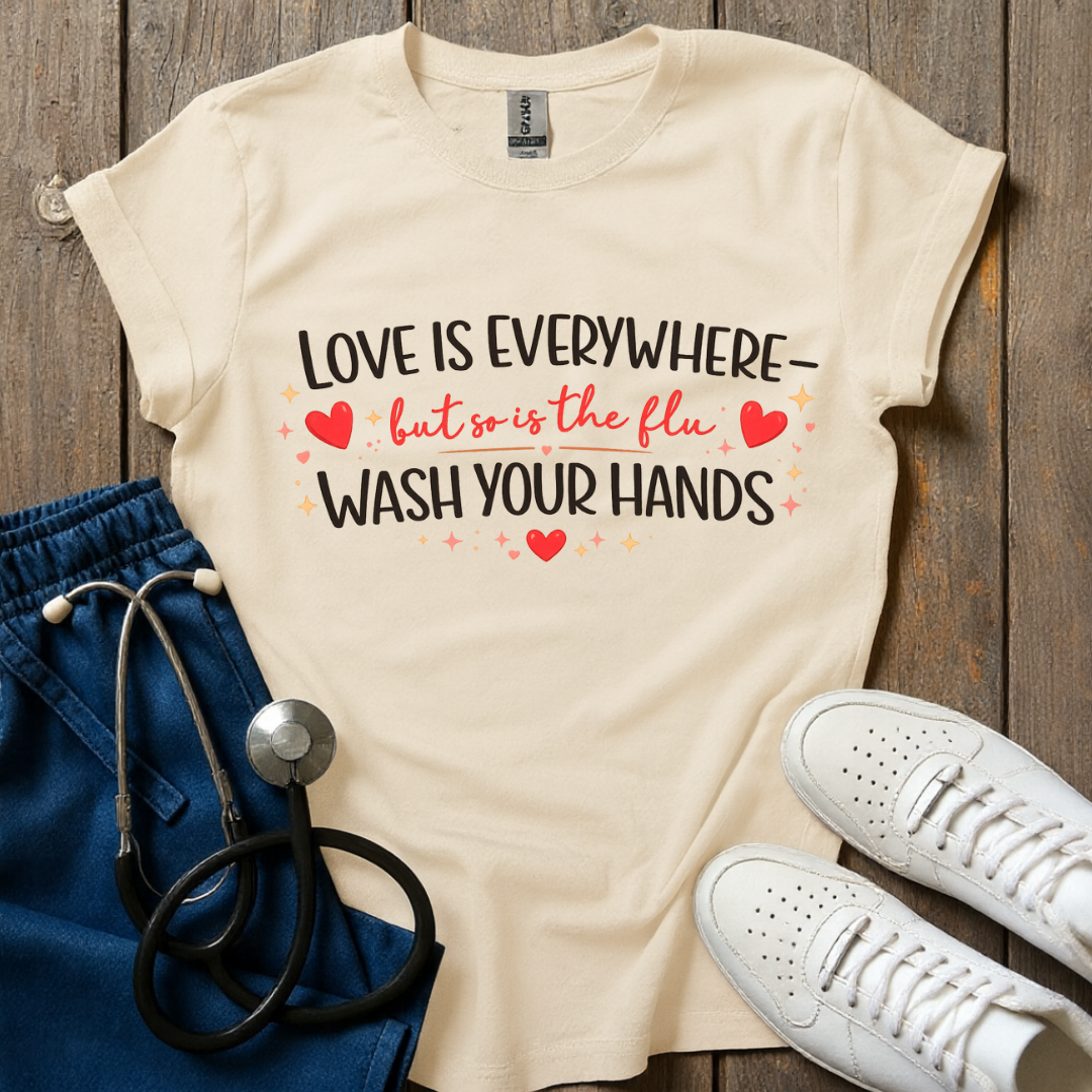 Love & Handwashing T-Shirt