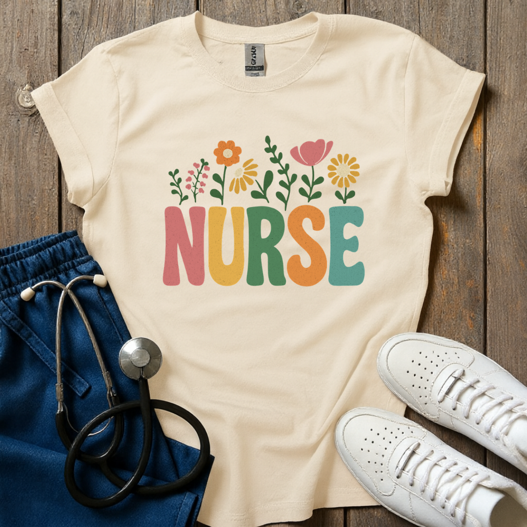 Blossom Nurse T-Shirt