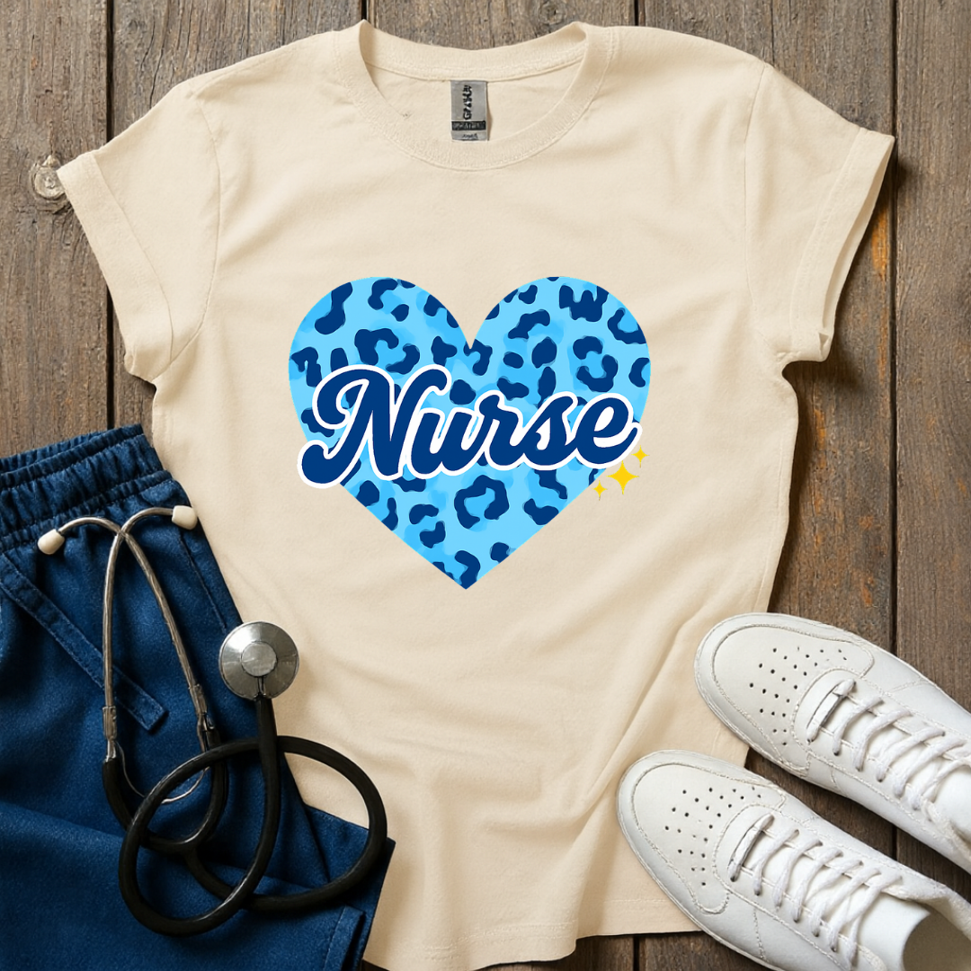 Leopard Heart T-Shirt