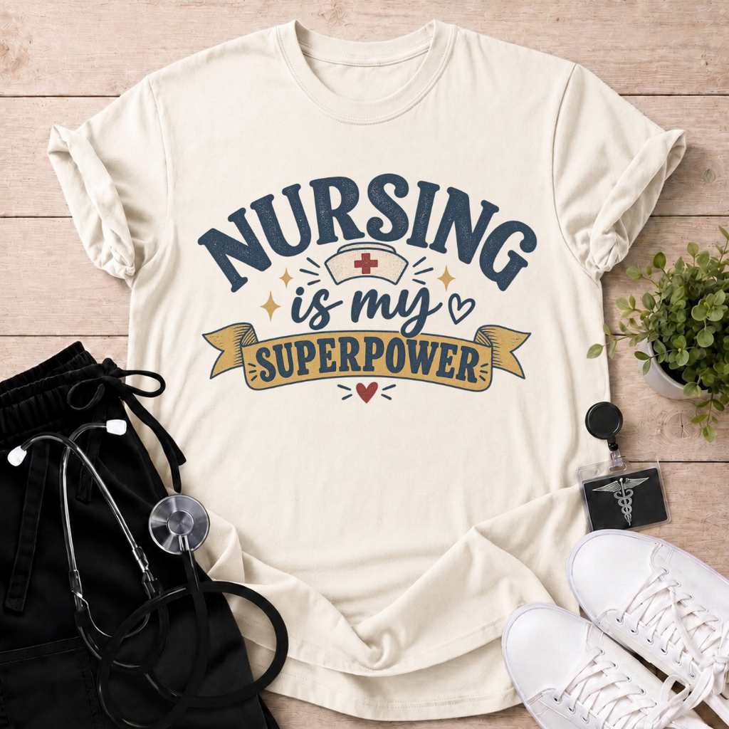 Nursing Is My Superpower T-Shirt