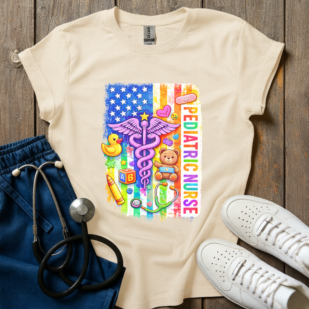 American Pediatric Nurse T-Shirt