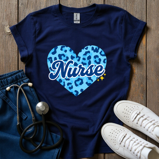 Leopard Heart T-Shirt