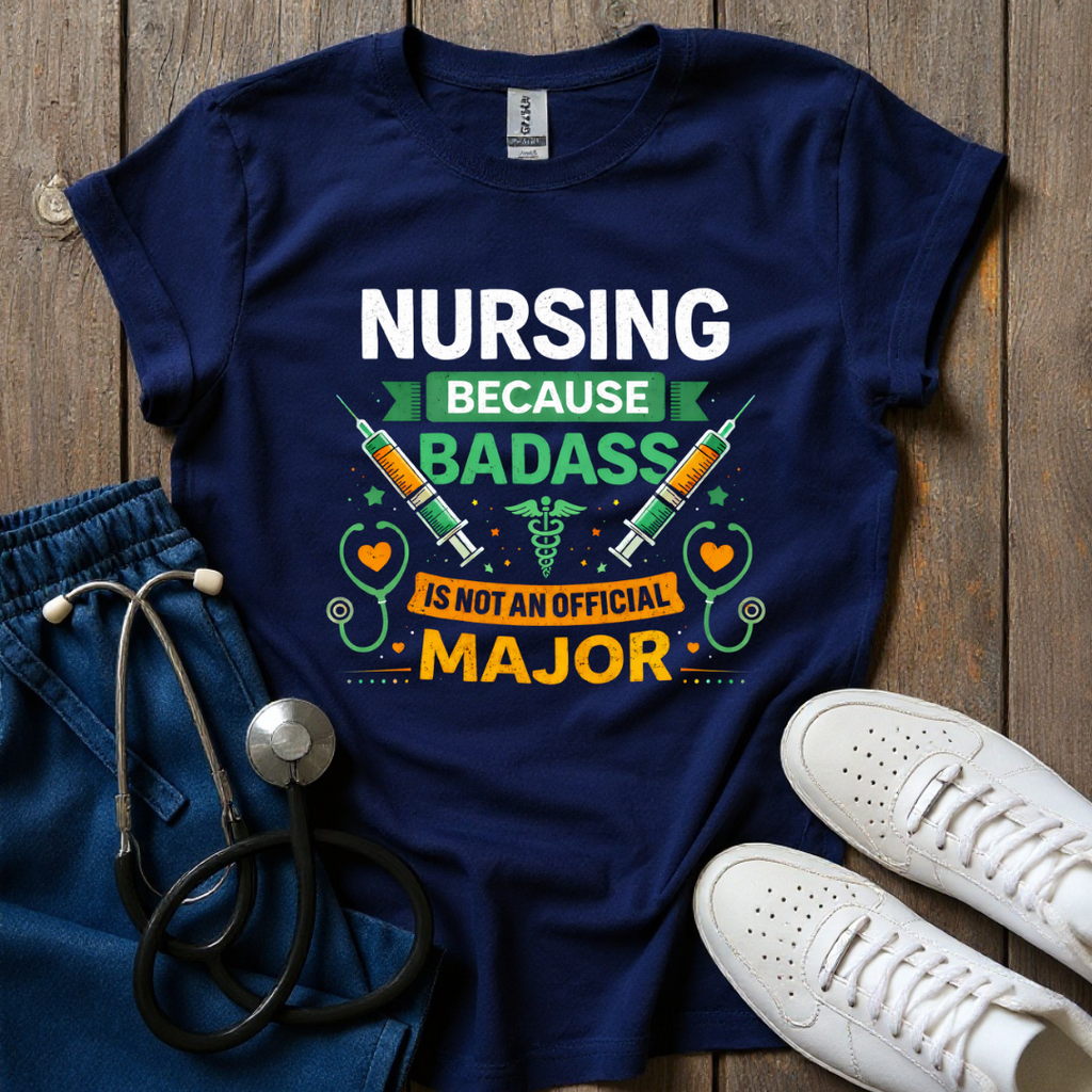 Nursing Because T-Shirt
