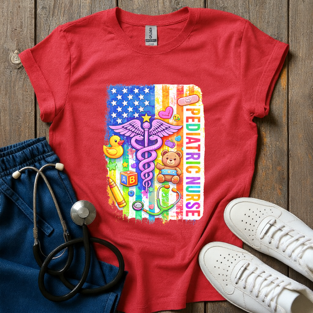 American Pediatric Nurse T-Shirt