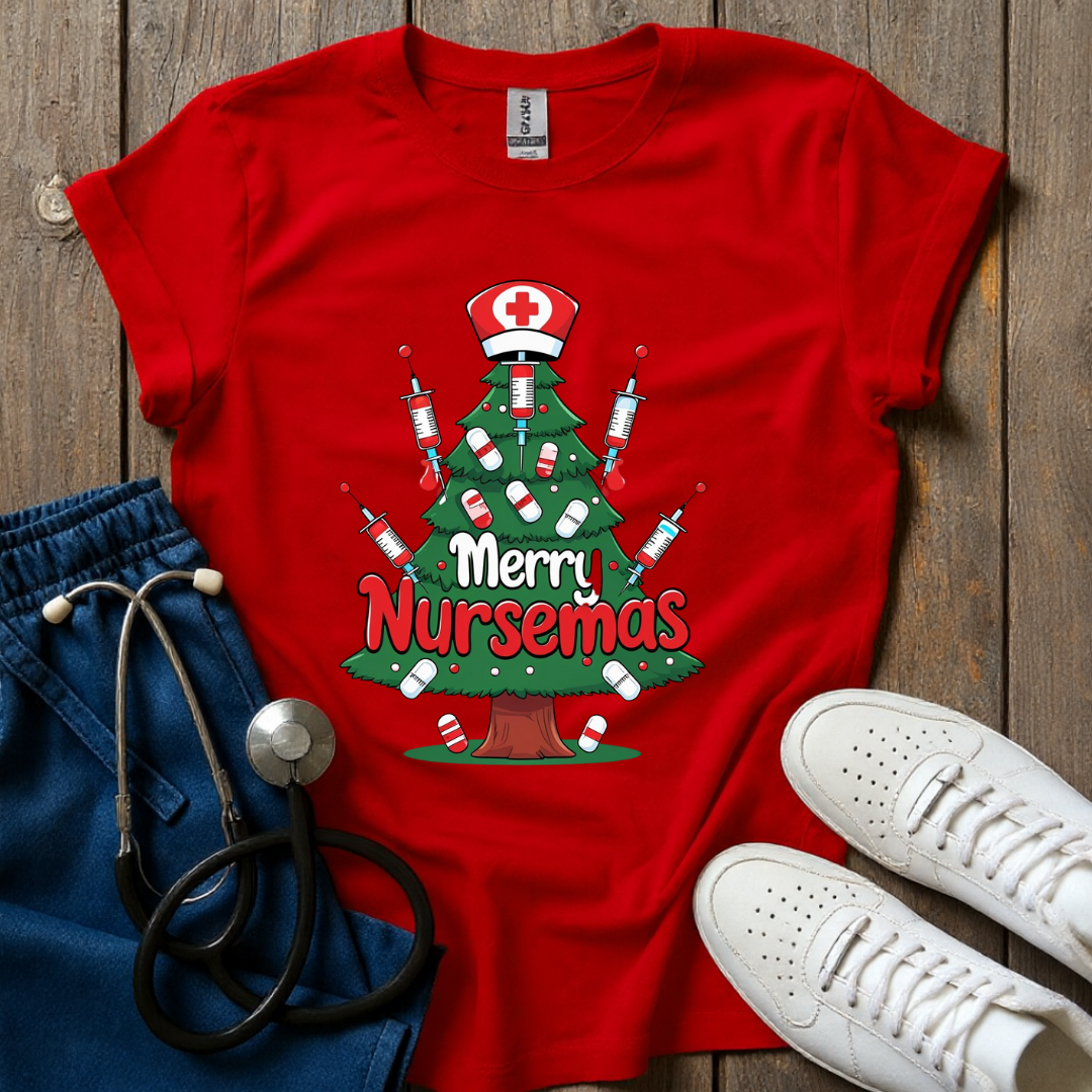 Merry Nursesmas T-Shirt