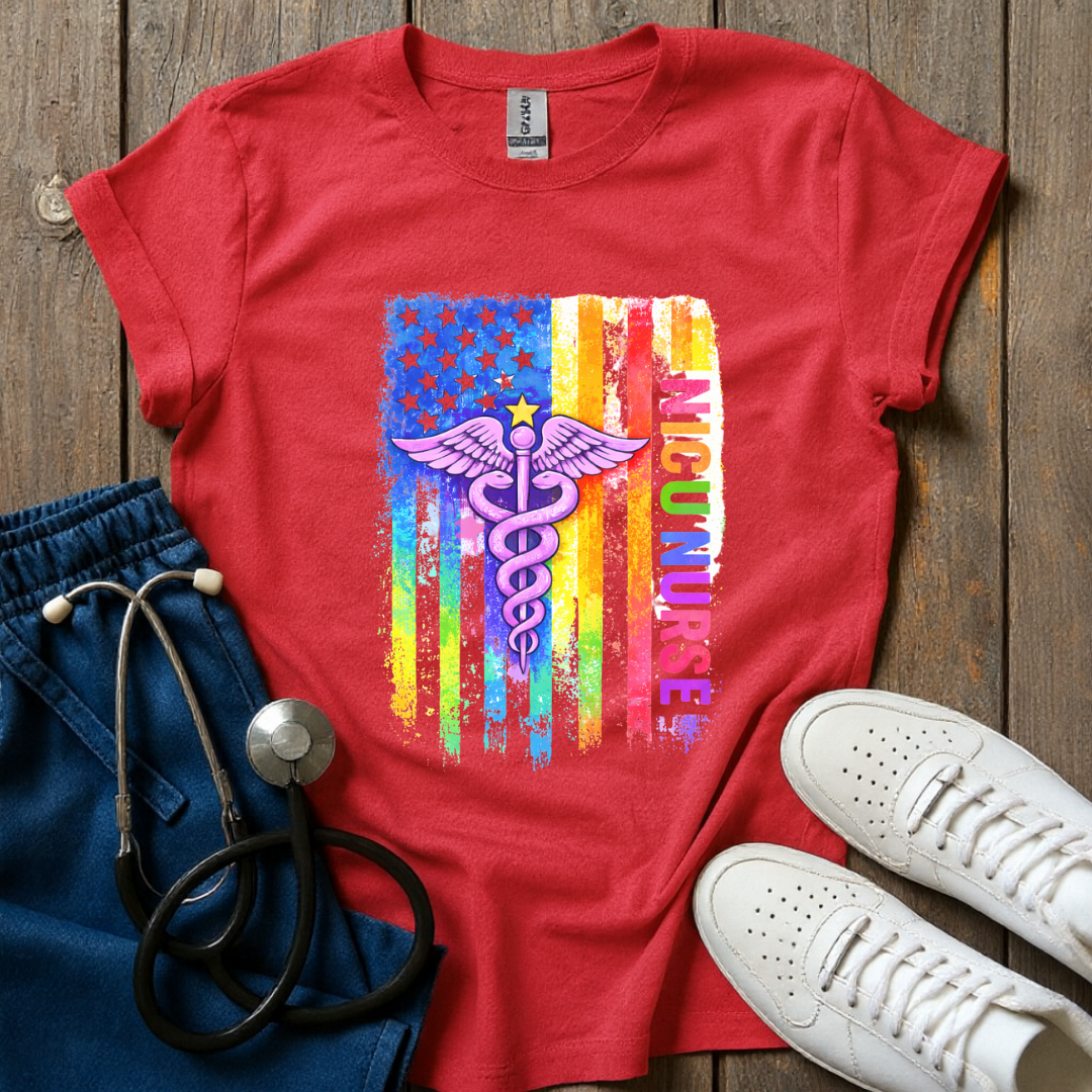 American NICU Nurse T-Shirt