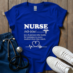 Nurse Definition T-Shirt