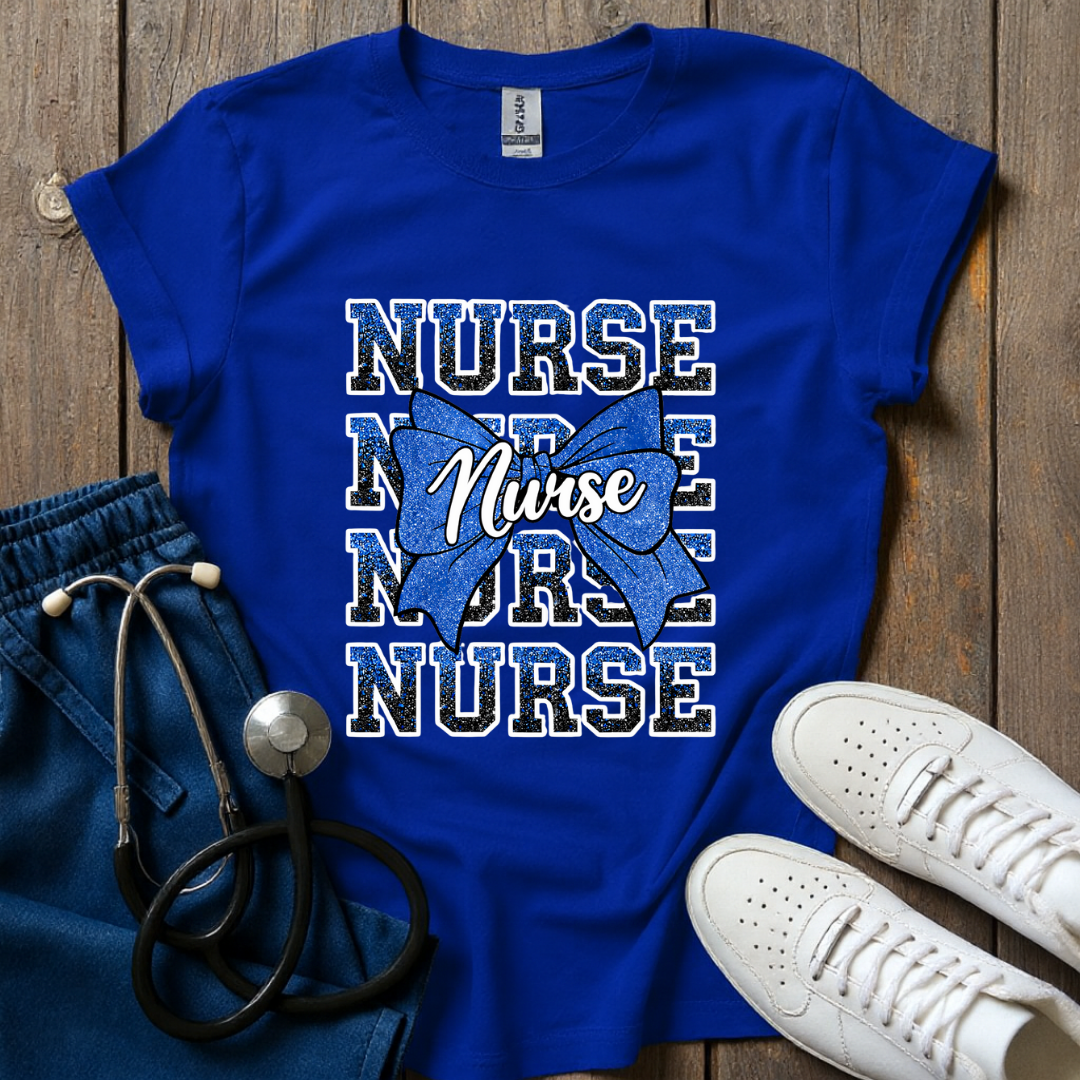 Blue Bow T-Shirt