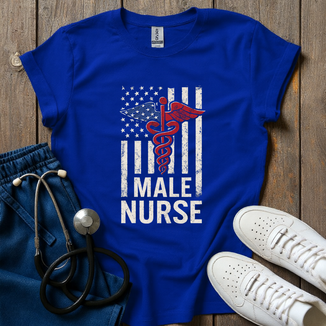 USA Male Nurse T-Shirt