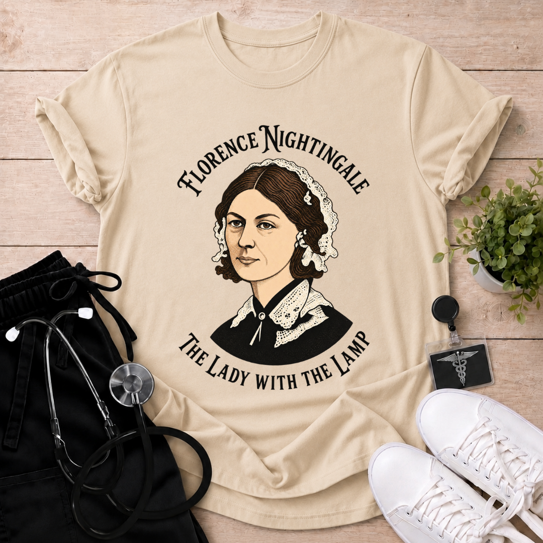 The Lady With The Lamp T-Shirt