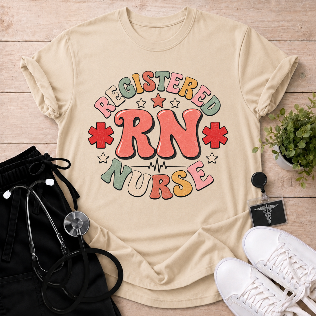Registered RN Nurse T-Shirt