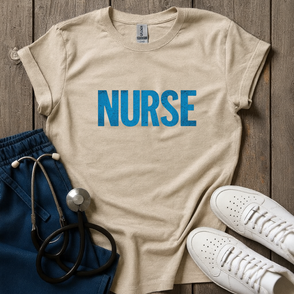 Blue Nurse T-Shirt