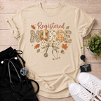 Fall Floral RN T-Shirt