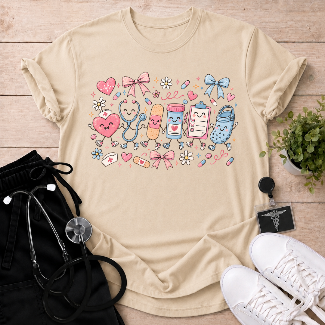 Care Crew Cuties  T-Shirt