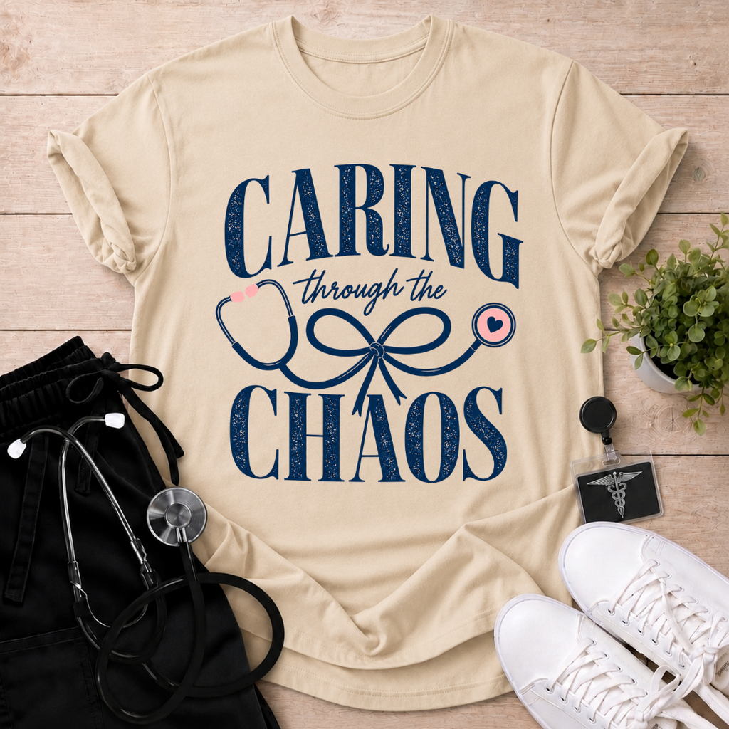 Caring Though The Chaos T-Shirt