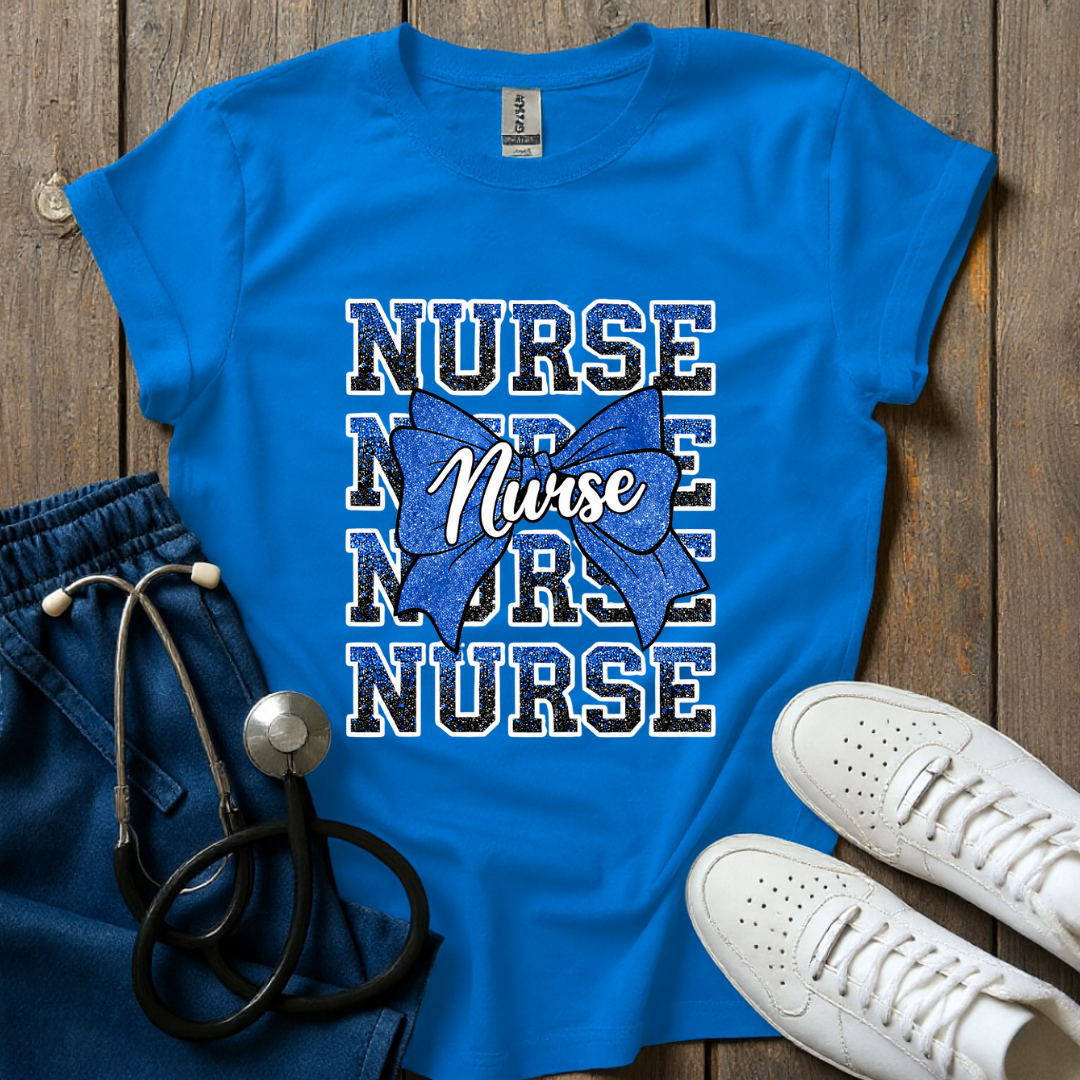 Blue Bow T-Shirt