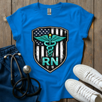 Teal RN Shield T-Shirt