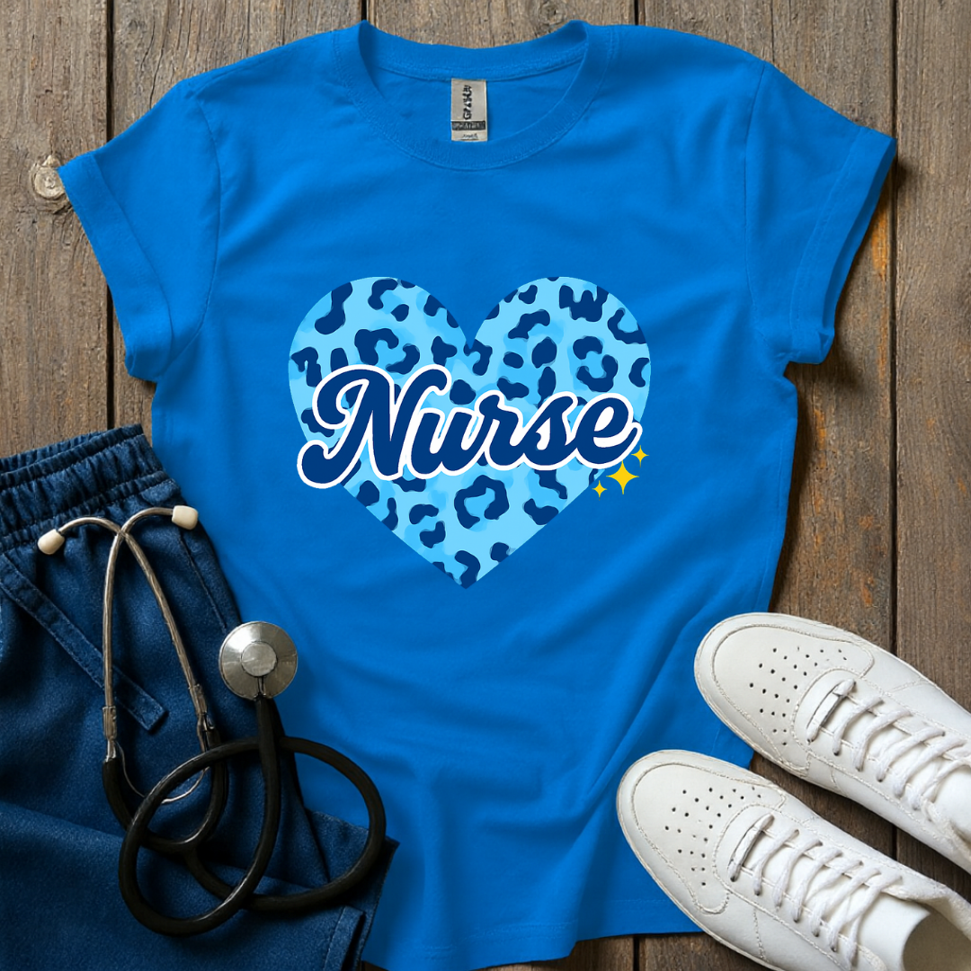 Leopard Heart T-Shirt