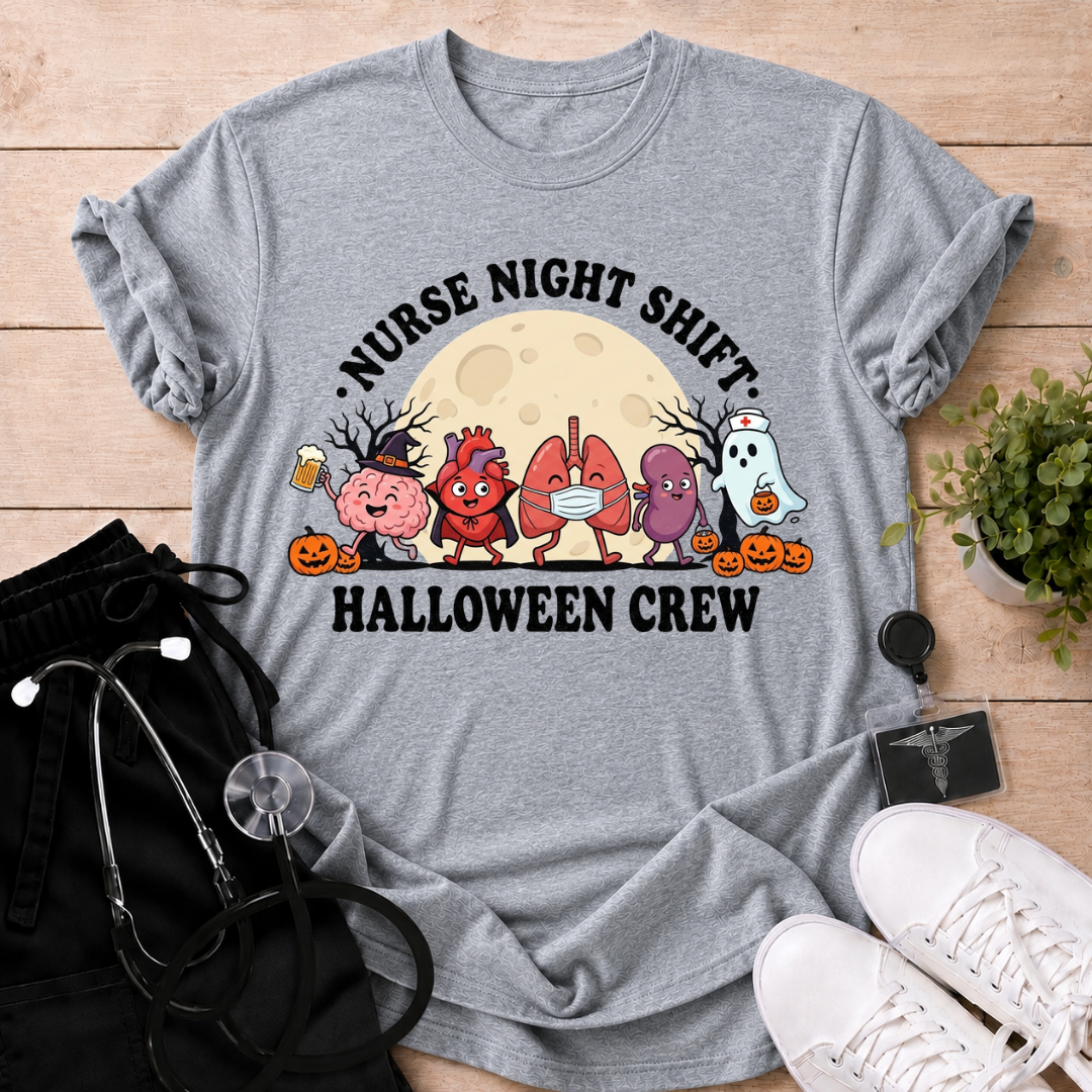 Night Shift Halloween Crew T-Shirt