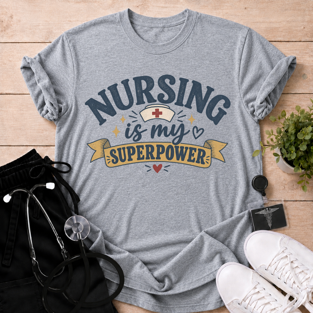 Nursing Is My Superpower T-Shirt