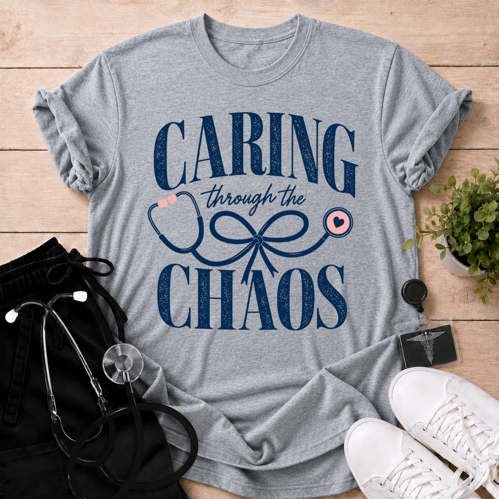 Caring Though The Chaos T-Shirt