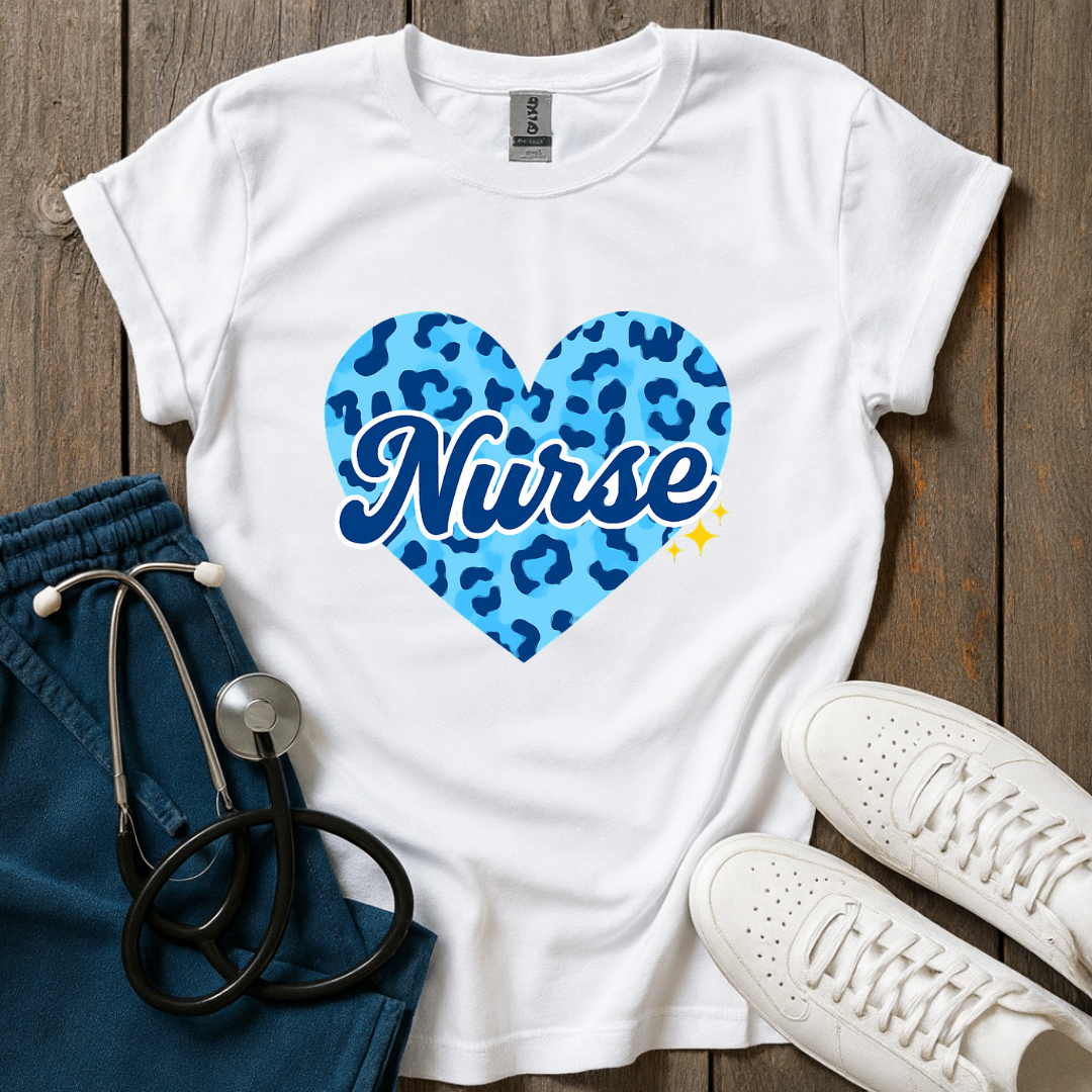 Leopard Heart T-Shirt