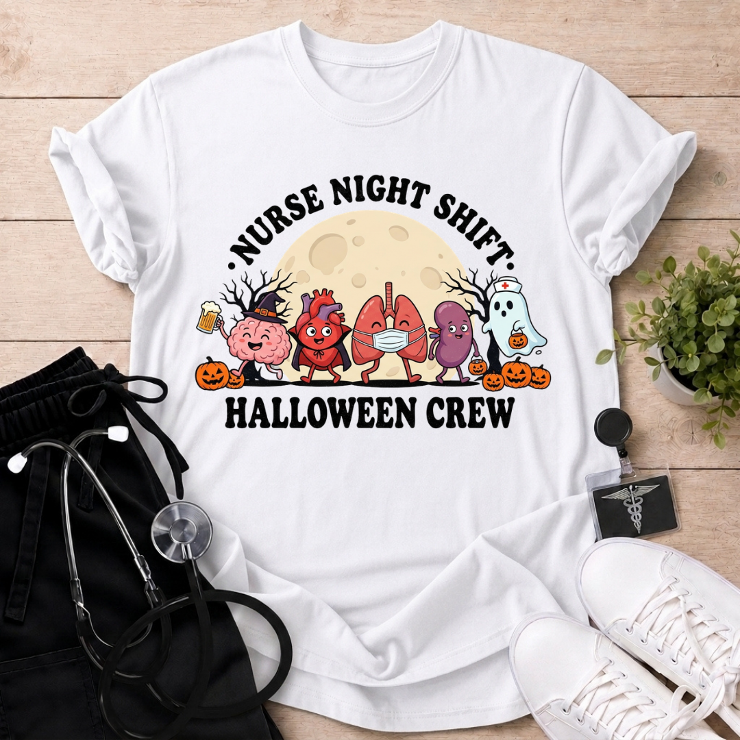 Night Shift Halloween Crew T-Shirt