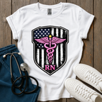 Pink RN Shield T-Shirt