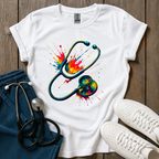Stethoscope Splash T-Shirt