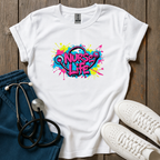 Nurse Life Graffiti T-Shirt