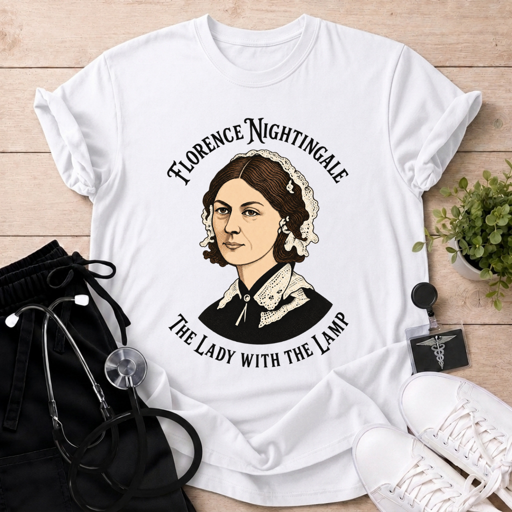 The Lady With The Lamp T-Shirt