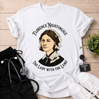 The Lady With The Lamp T-Shirt