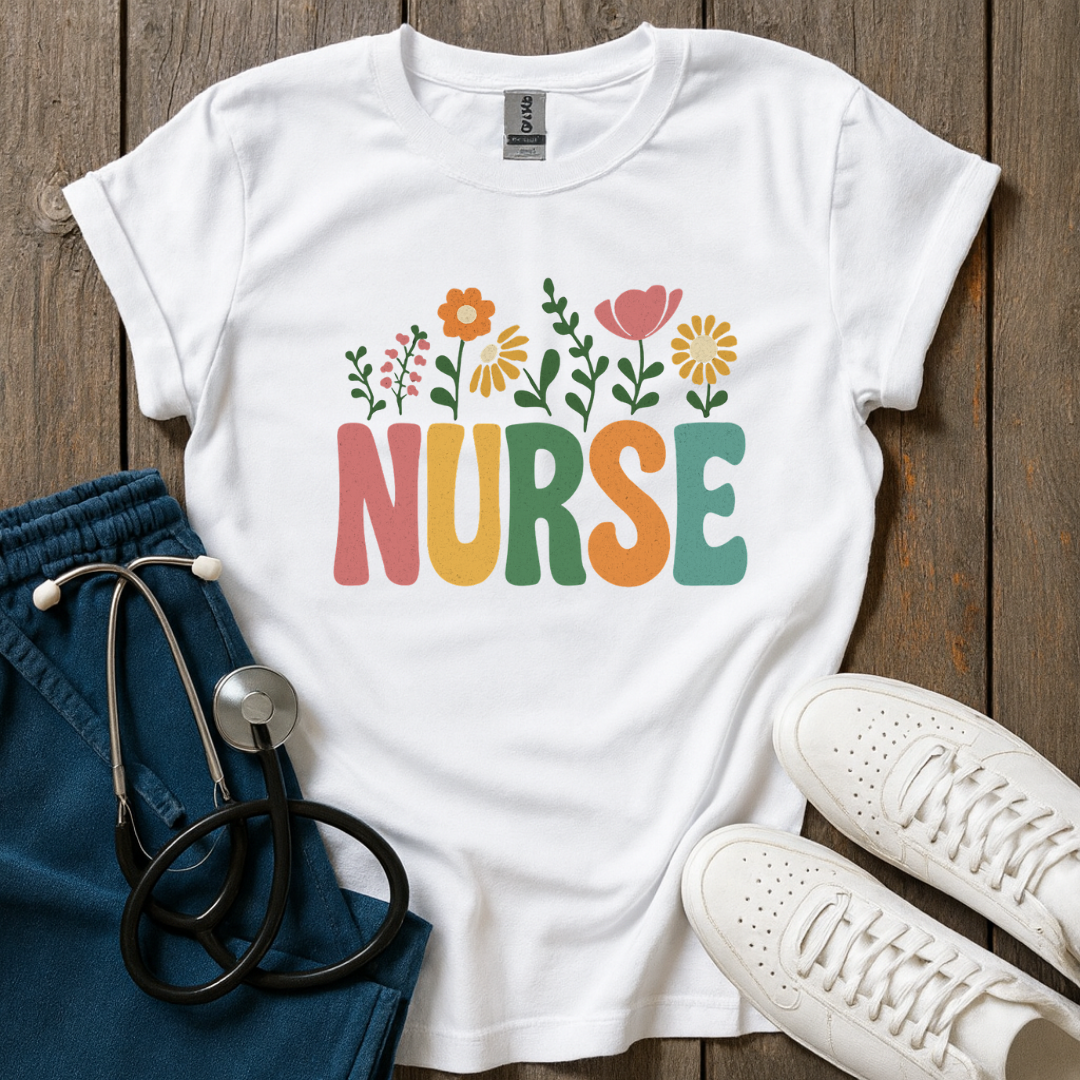 Blossom Nurse T-Shirt