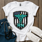 Teal RN Shield T-Shirt