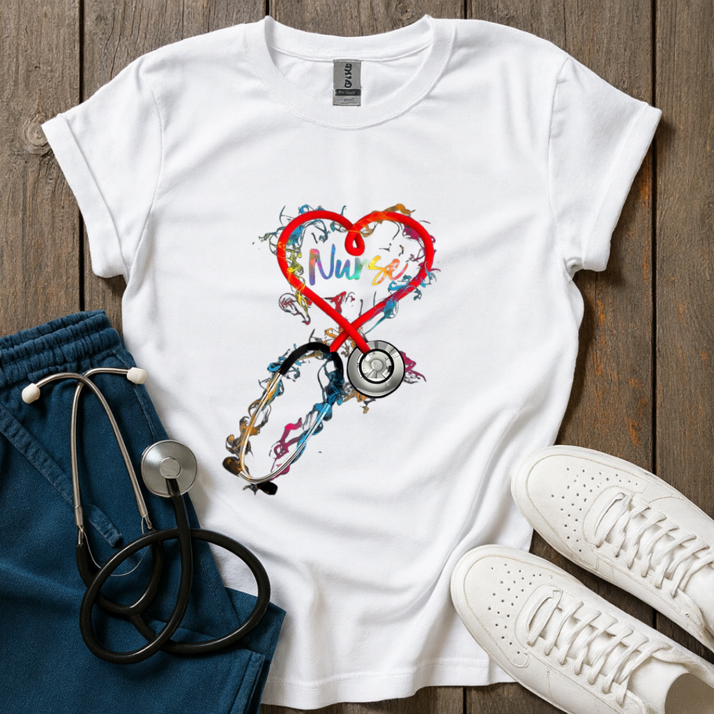 Nurse At Heart T-Shirt