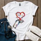 Nurse At Heart T-Shirt