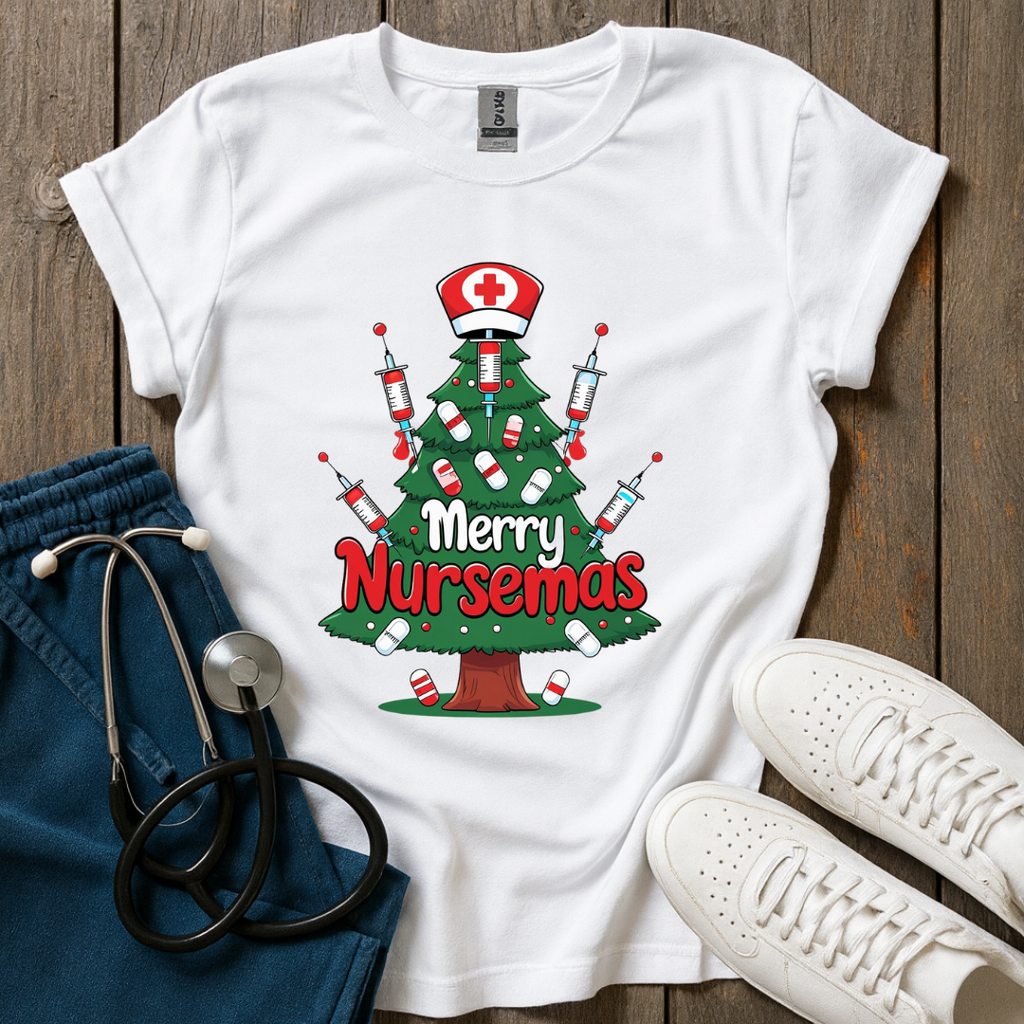 Merry Nursesmas T-Shirt