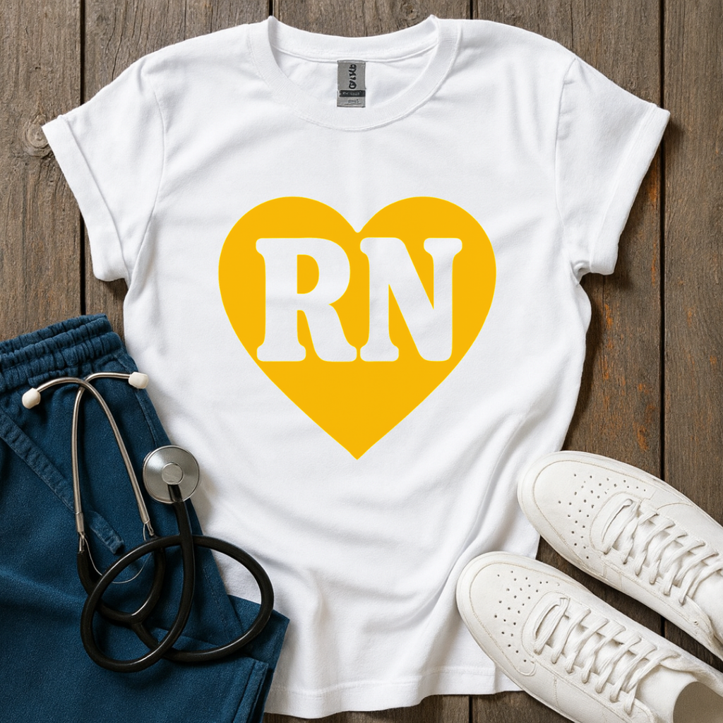 Yellow Heart T-Shirt