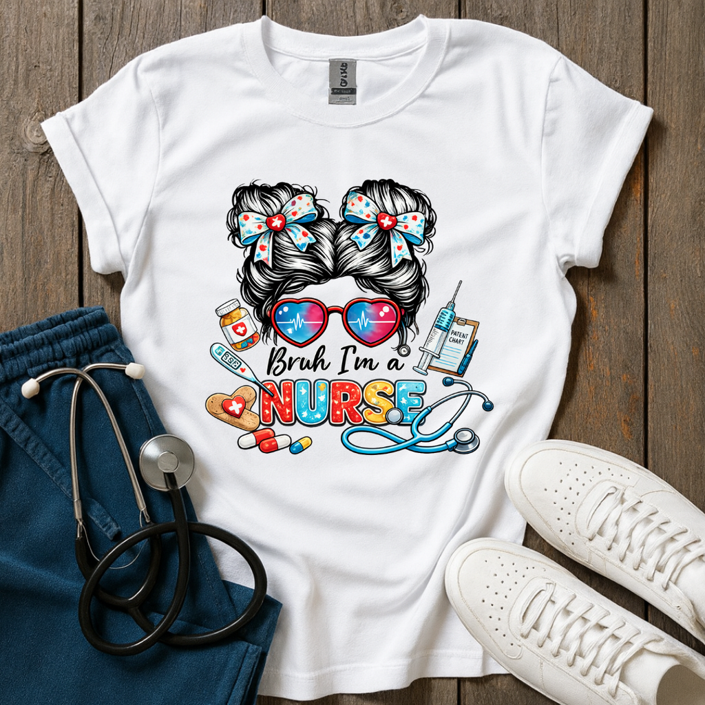 Bruh I’m a Nurse T-Shirt