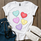 Nurse Candy Hearts T-Shirt