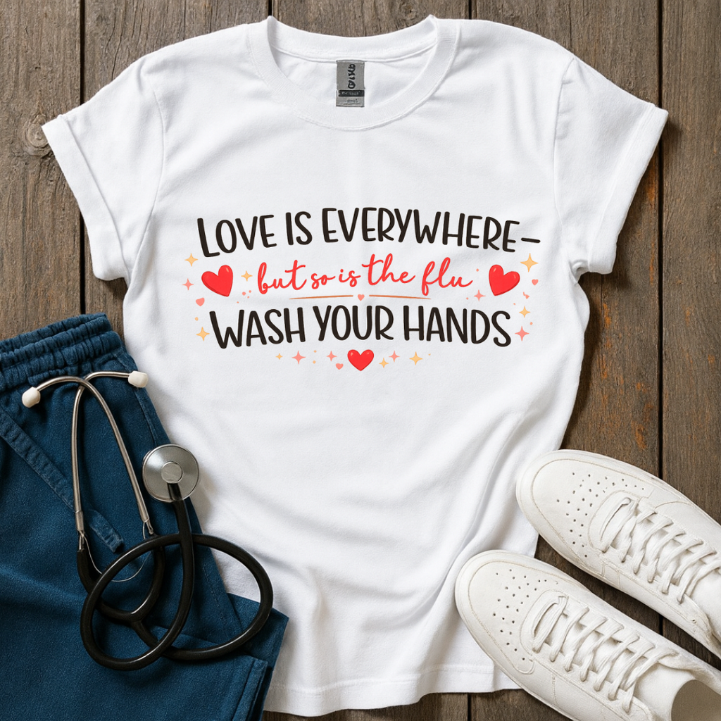 Love & Handwashing T-Shirt