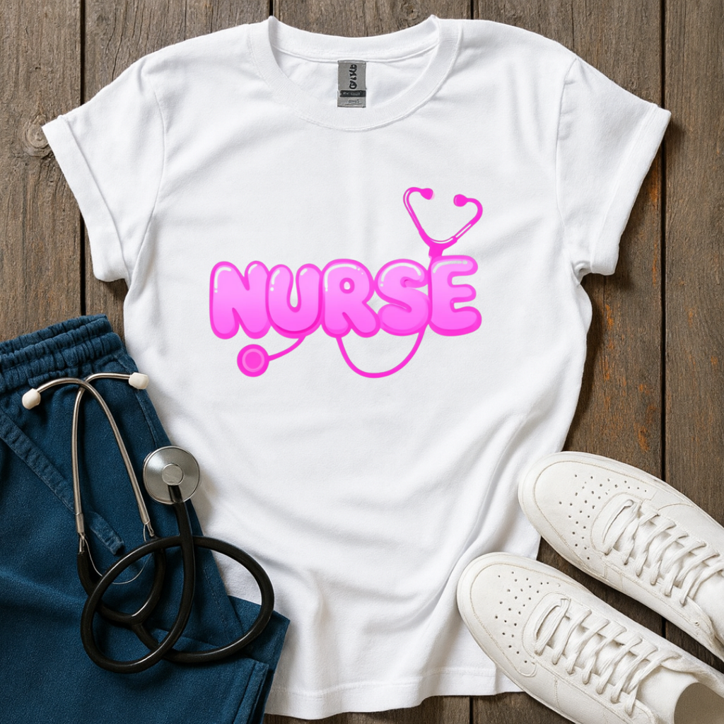Pink Nurse T-Shirt